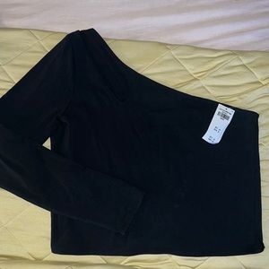 NWT Abercrombie & Fitch One-Shoulder Cutout Top